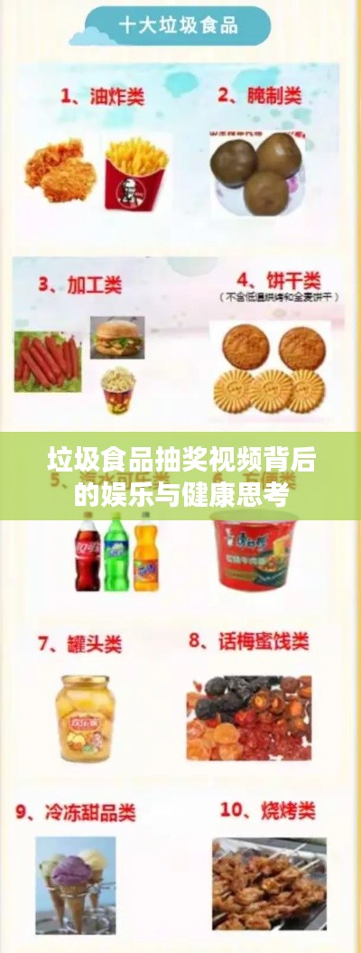 垃圾食品抽奖视频背后的娱乐与健康思考