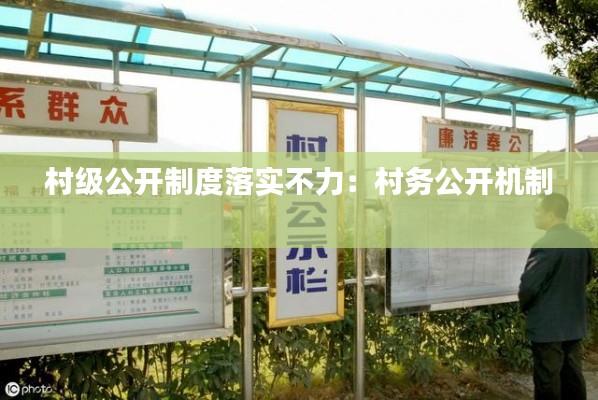 村级公开制度落实不力：村务公开机制 