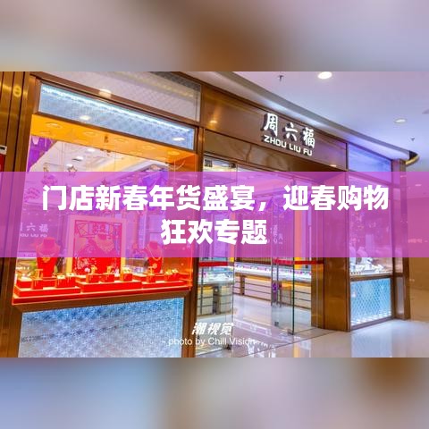 门店新春年货盛宴，迎春购物狂欢专题