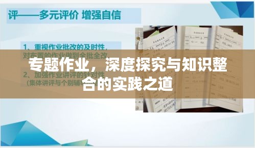 专题作业，深度探究与知识整合的实践之道
